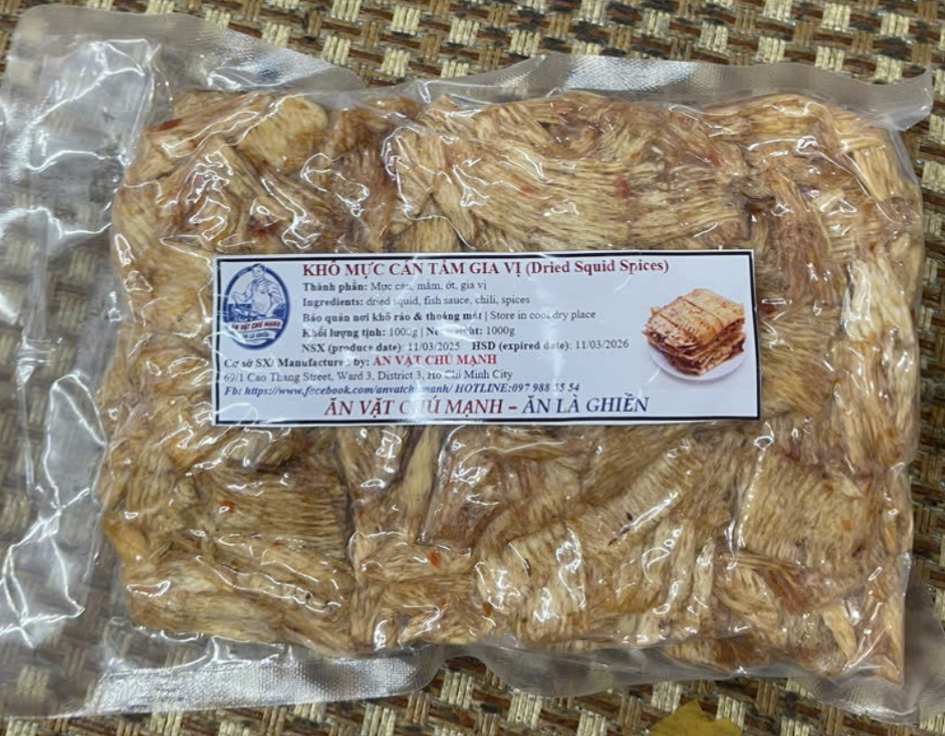 Mực Rim 500g